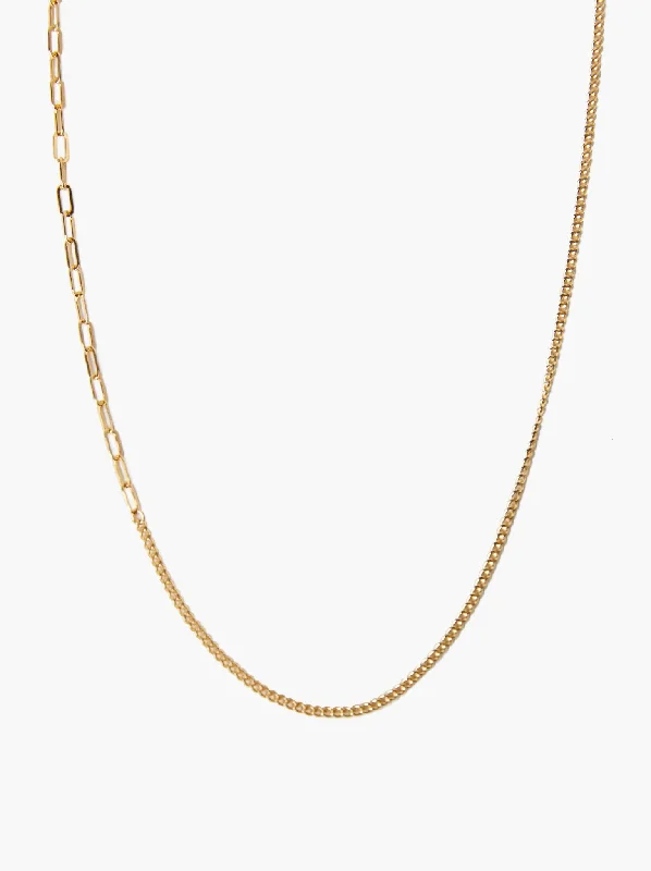 Fashion Jewelry Necklaces-Curb Chain Essential Necklace