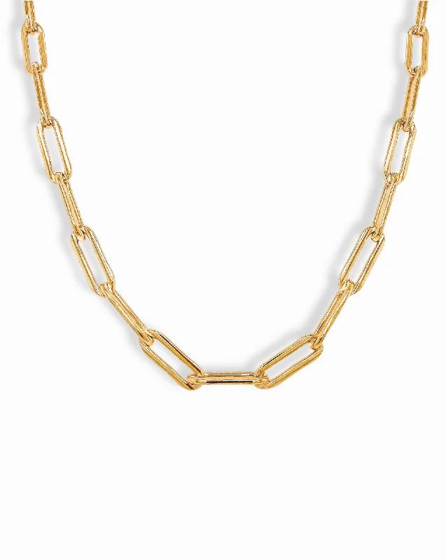 Ruby Necklaces-Dylan Paperclip Chain Necklace