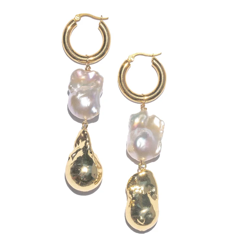 Round Gemstone Earrings-RIO EARRINGS