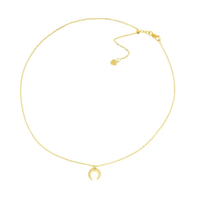 Dainty Necklaces-Horn Necklace