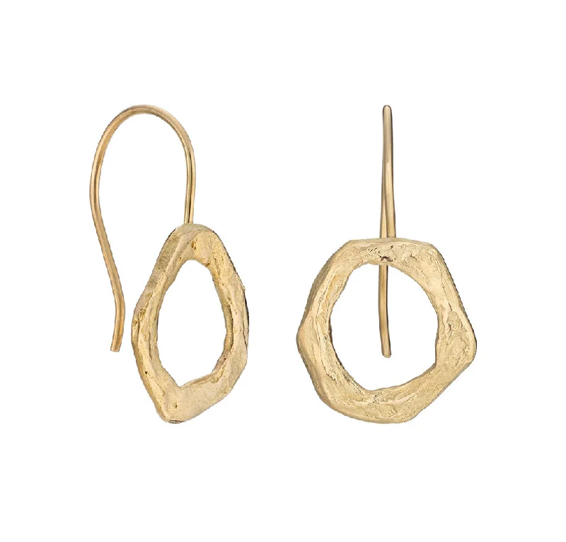 Luxury Dangle Earrings-Tolvan Drops 18ct Gold