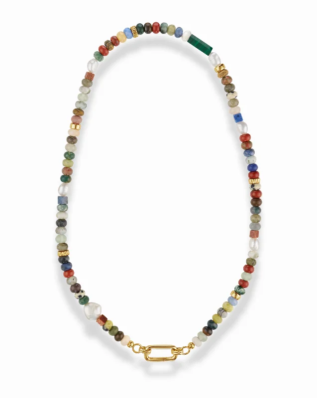 Sun Necklaces-Andy Gemstone Necklace