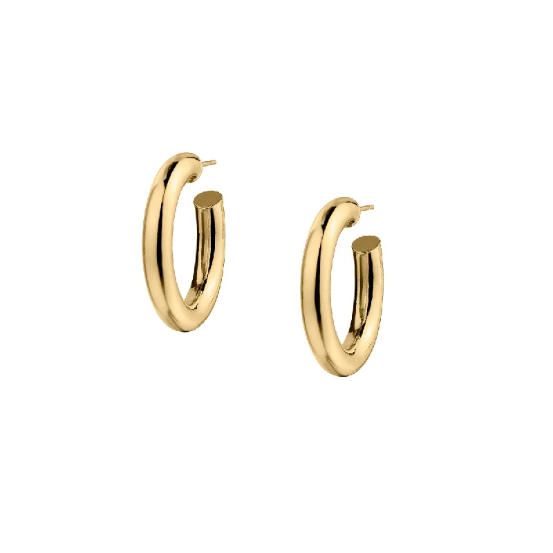 Stylish Gold Earrings for Women-HOOP EARRINGS