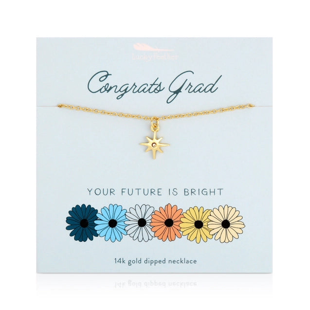 Creative Necklaces-Congrats Grad Gift Necklace