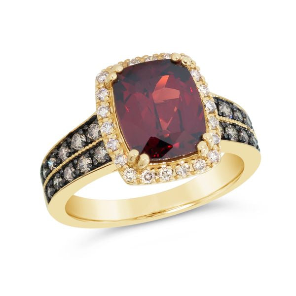 Classic Wedding Rings with Engraving-Le Vian Pomegranate Garnet™ Ring