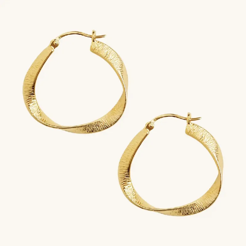 Small Gemstone Hoop Earrings-Abigail Hoops