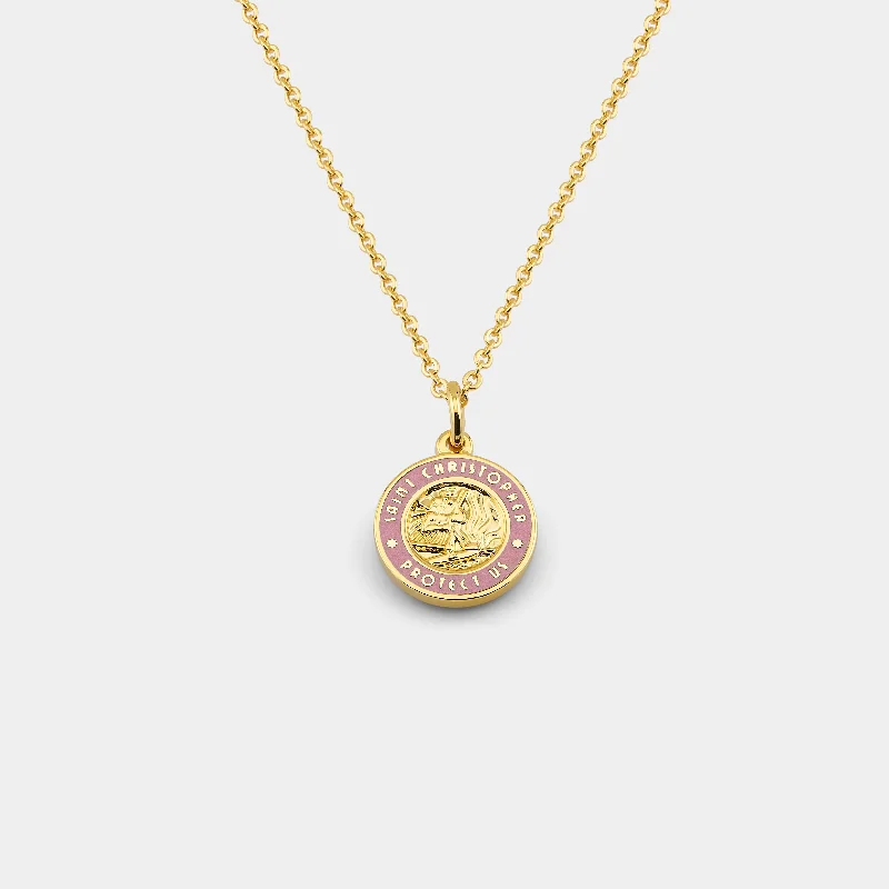 Bohemian Necklaces-Small - Gold / Pink