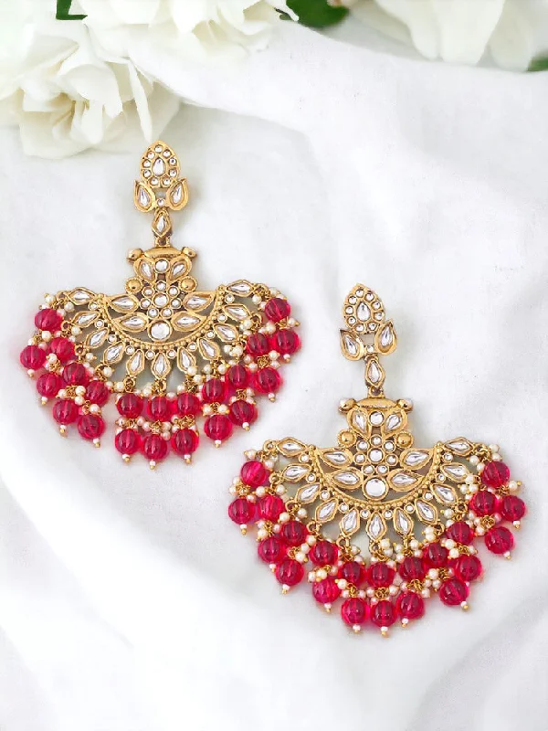 Elegant Pearl Earrings for Women-Rani Sreeja Chaandbalis