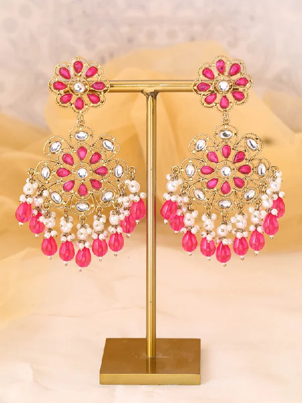 Classic Pearl Drop Earrings-Rani Tanu Danglers