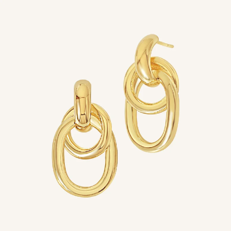 Dainty Hoop Earrings for Women-Parker Earrings